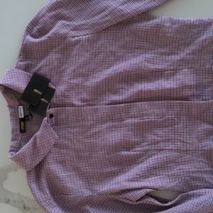 Maje button plad shirt NWT,size 1